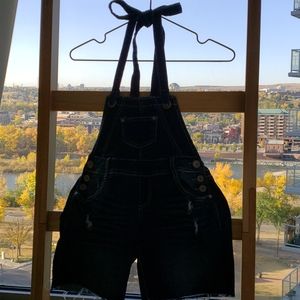 Tie Up Jean Jumper Shorts